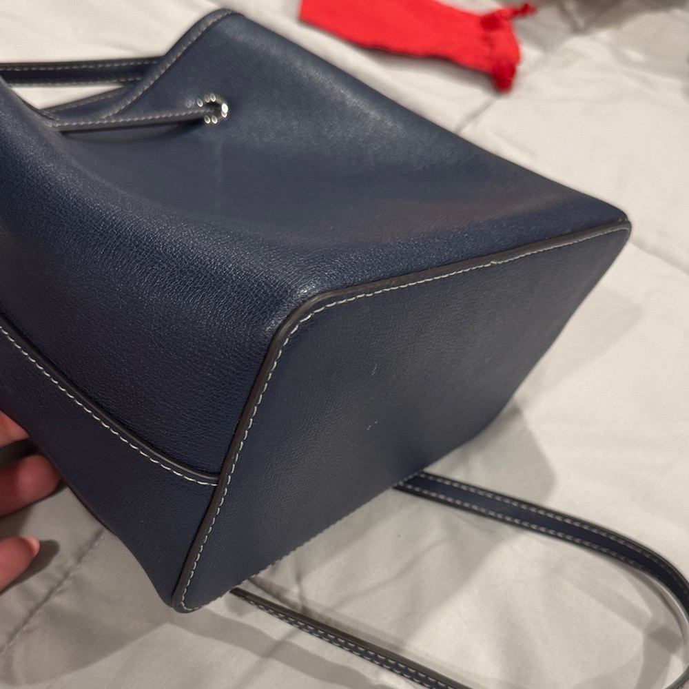 Michael Kors Midnight Blue Leather Tote - Picture 7 of 10